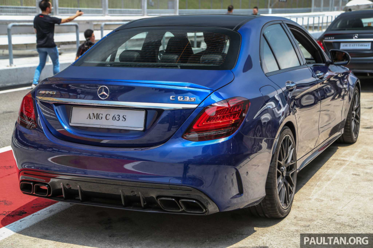 Mercedes-AMG C63 S sedan mới mạnh 510 mã lực có giá 4,3 tỷ đồng tại Malaysia