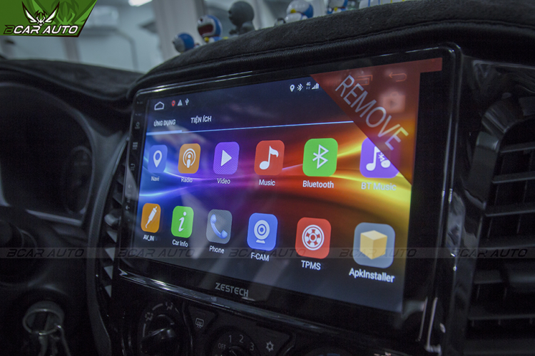 Màn hình DVD android Zestech xe Mitsubishi Triton 2019 tại Bình Dương