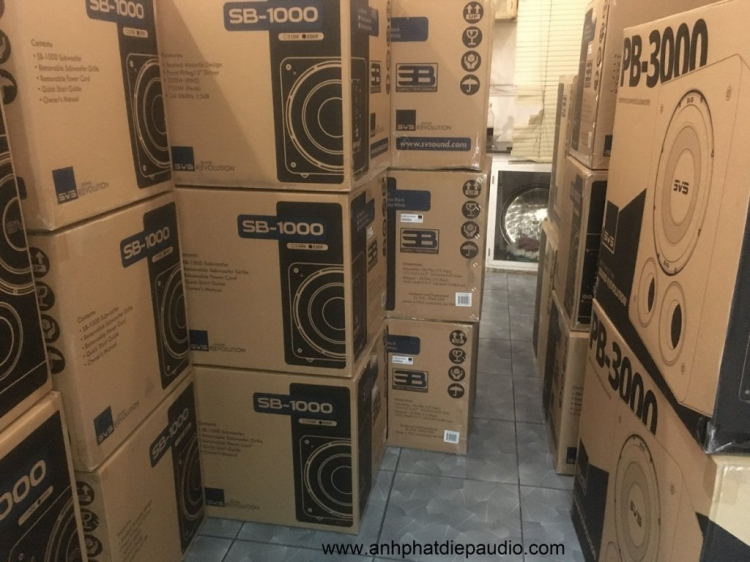 Loa sub SVS dùng cho Nghe nhạc, Xem phim, Karaoke - www.anhphatdiepaudio.com - Nhập khẩu & Phân phối Loa sub SVS dùng cho Nghe nhạc, Xem phim, Karaoke - www.anhphatdiepaudio.com - Nhập khẩu & Phân phối