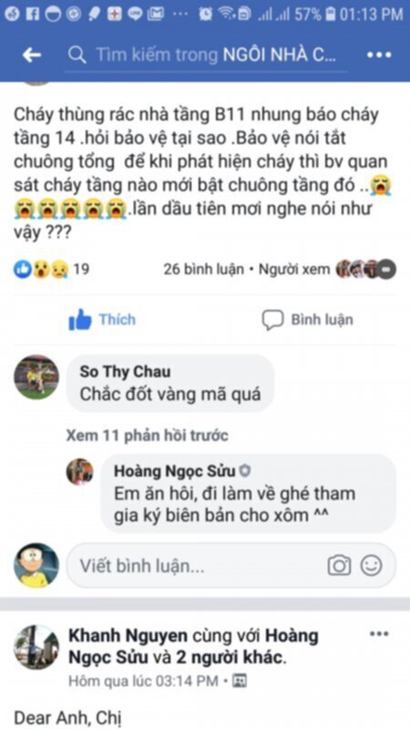 Biến: Cháy chung cư The Vista quận 2! Biến: Cháy chung cư The Vista quận 2!