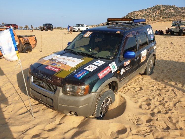 [Xe Độ & Đam Mê] Hành trình Ford Escape đời nhà Tần tham dự giải đua đồi cát Mũi Dinh