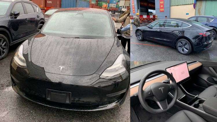 Tesla Model 3 đầu tiên về Việt Nam: Sedan chạy hoàn toàn bằng điện