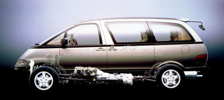 [Xe Độ & Đam Mê] MPV Toyota Previa 199x:  Chiếc xe thần thánh!