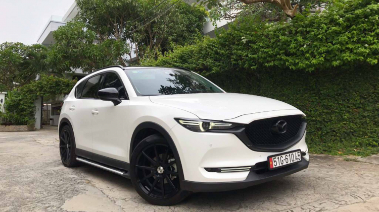 [Xe Độ & Đam Mê]  Trang điểm nhẹ cho Mazda CX-5 2018: “Zoom-zoom Black&White”