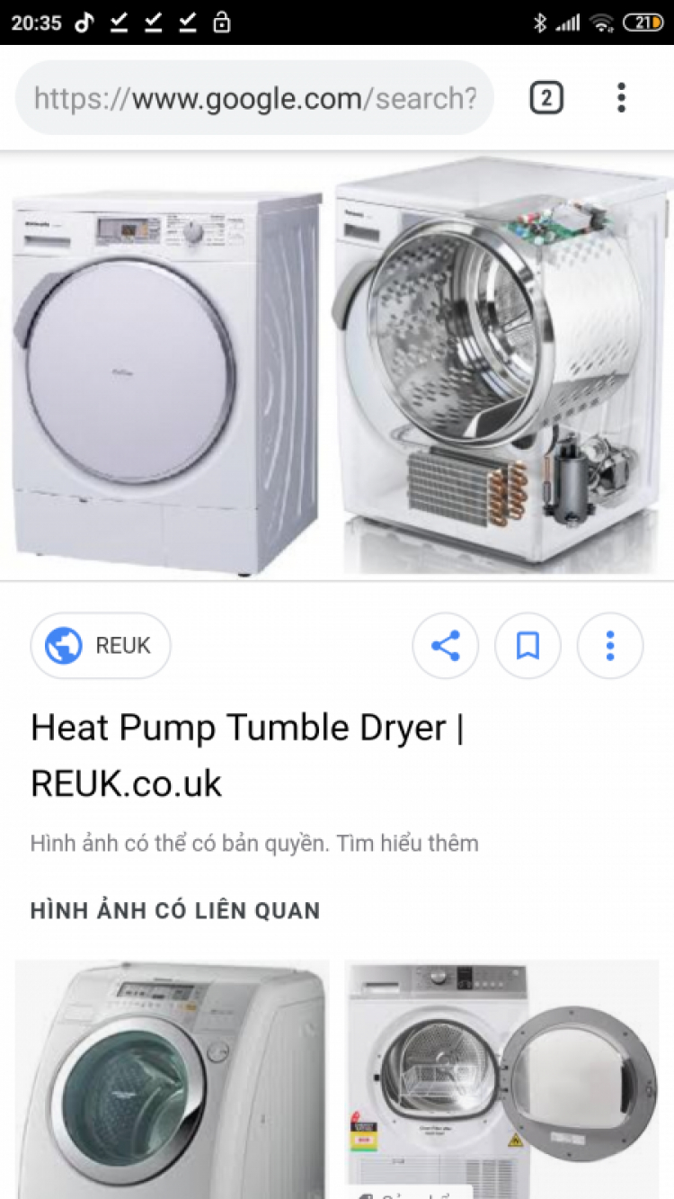 Nên dùng máy sấy ngưng tụ, thông hơi hay heat pump