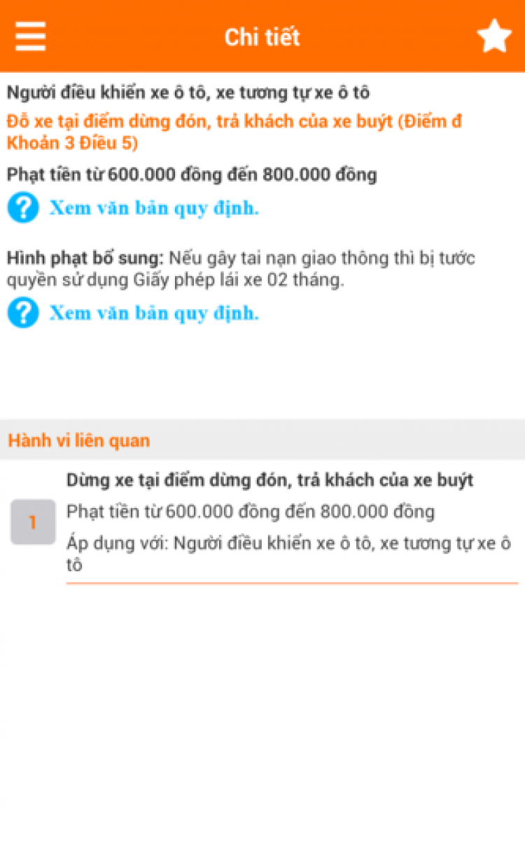 Các bác đã từng đậu xe ngay vị trí trạm dừng xe buýt chưa!?!