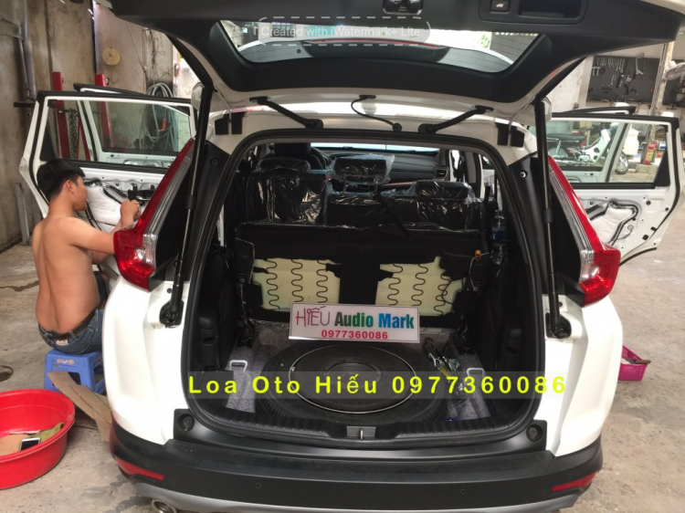 CRV nâng cấp âm thanh và cách âm 3 lớp Germany CRV nâng cấp âm thanh và cách âm 3 lớp Germany