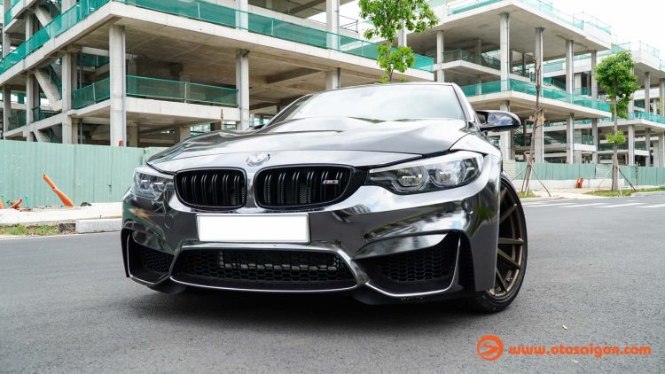 BMW M3 sedan (F80) được nâng cấp công suất hơn 500 mã lực tại TP. HCM