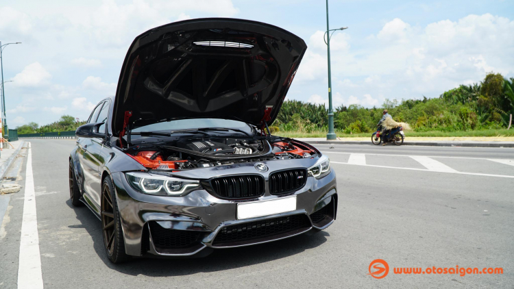 BMW M3 sedan (F80) được nâng cấp công suất hơn 500 mã lực tại TP. HCM