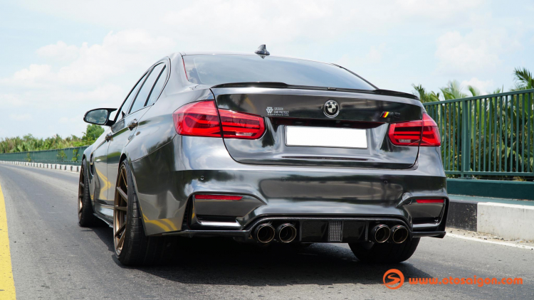 BMW M3 sedan (F80) được nâng cấp công suất hơn 500 mã lực tại TP. HCM