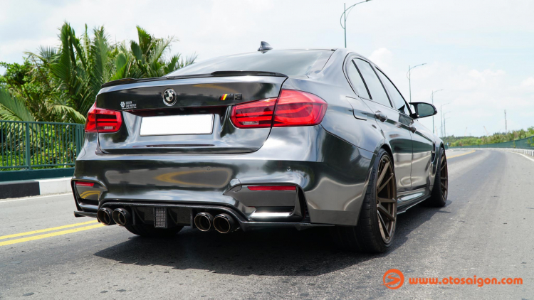 BMW M3 sedan (F80) được nâng cấp công suất hơn 500 mã lực tại TP. HCM