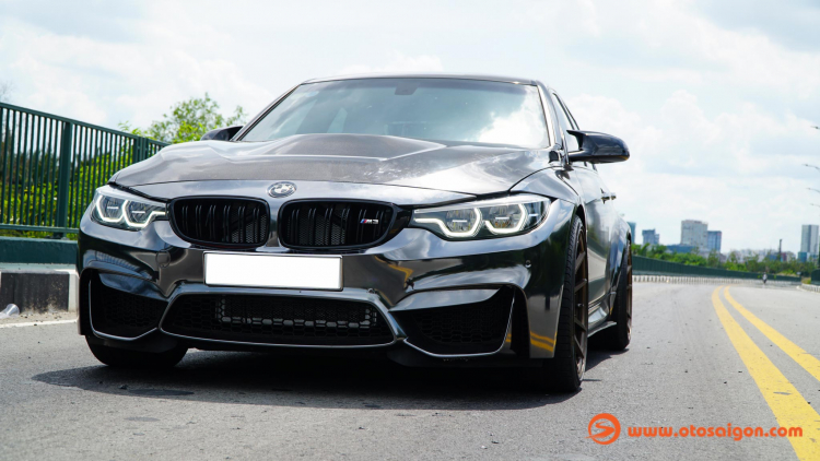 BMW M3 sedan (F80) được nâng cấp công suất hơn 500 mã lực tại TP. HCM