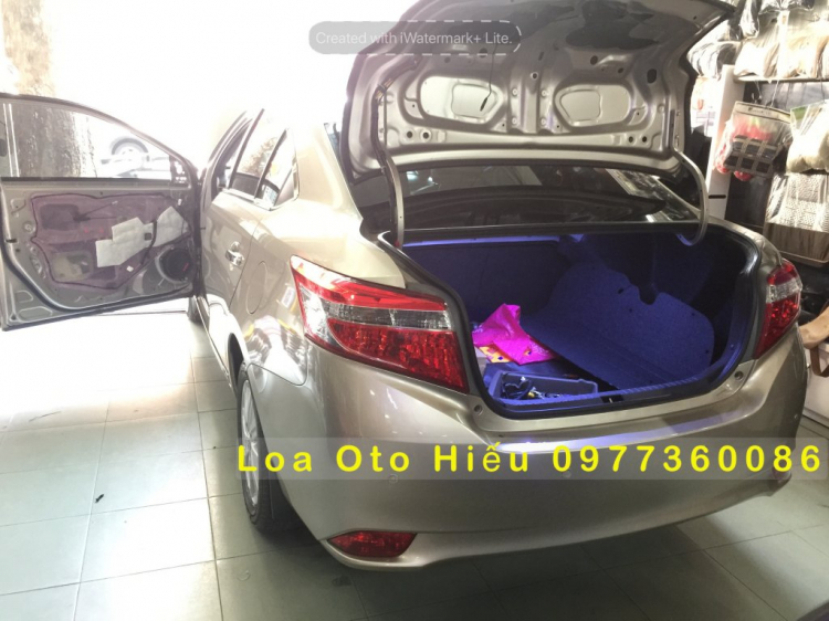 Vios nâng cấp âm thanh