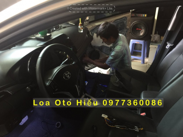 Vios nâng cấp âm thanh