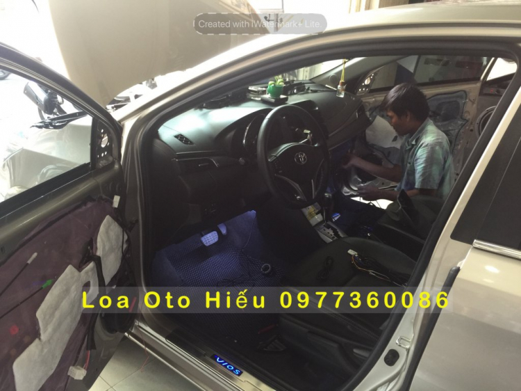 Vios nâng cấp âm thanh