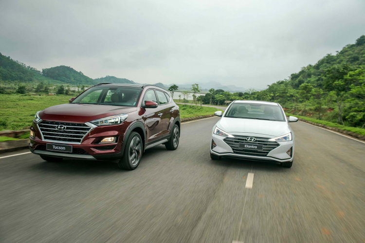 Hyundai Tucson 2019 có giá từ 799 triệu đồng; Elantra 2019 từ 580 triệu đồng tại Việt Nam