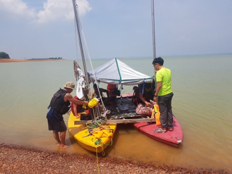 Trị An : đảo Kiểm Lâm và đảo 5 Bầu 17/05/19