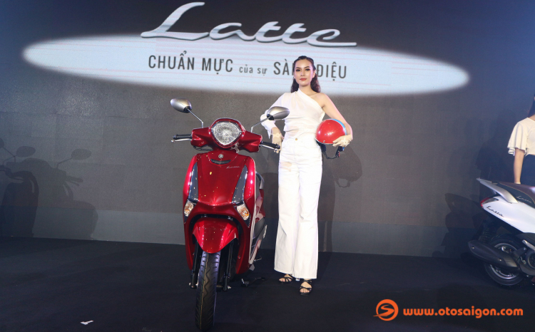 Yamaha Việt Nam giới thiệu Latte 125 hoàn toàn mới: Xe ga sành điệu dành cho nữ giới