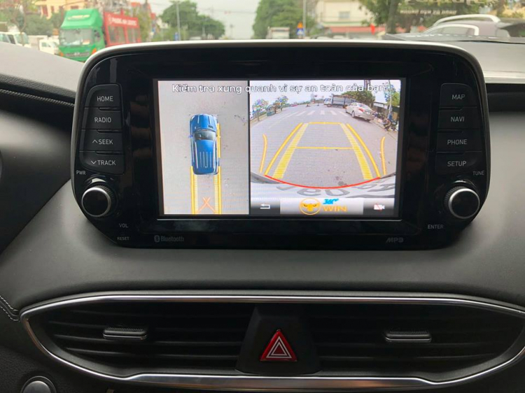 Camera 360 độ ô tô Owin sony cho xe Huyndai Santafe 2018-2019