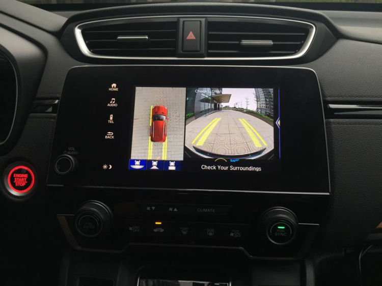 Camera 360 độ ô tô Owin Sony cho xe Honda CRV