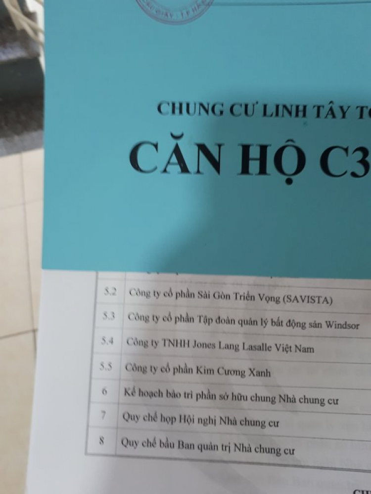 Tìm công ty quản lý nhà chung cư tái định cư