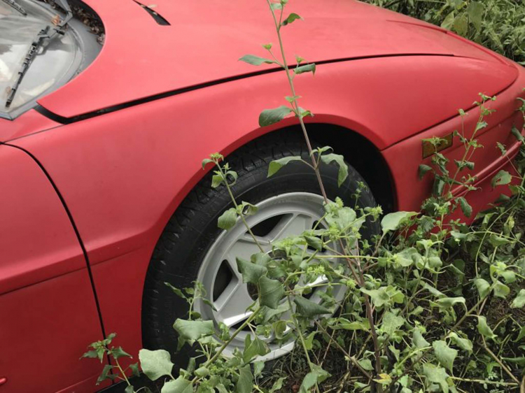 11 chiếc Ferrari nằm trên bãi đất trống gần 10 năm trời khiến người xót xa