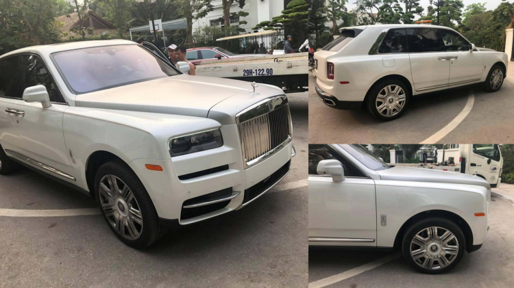 SUV siêu sang Rolls-Royce Cullinan đầu tiên về Việt Nam