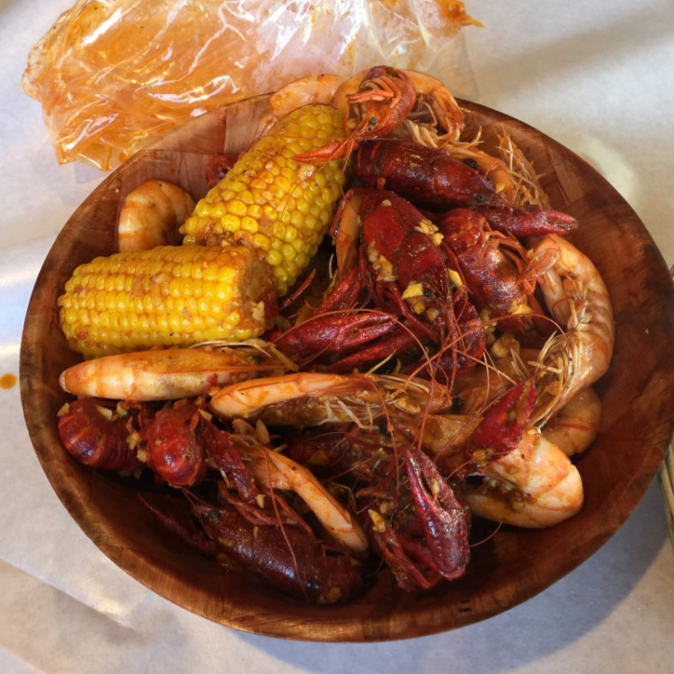 Món tôm crawfish