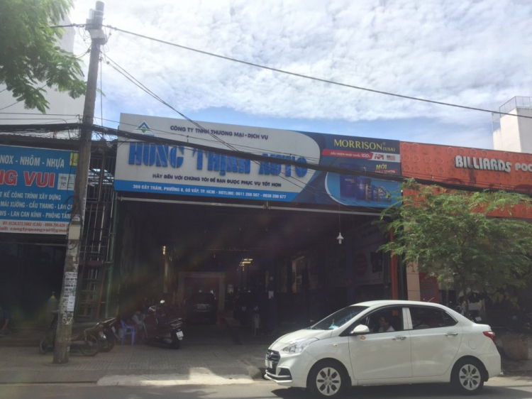 Gara sửa chữa ô tô uy tín ở thành phố Hồ Chí Minh?