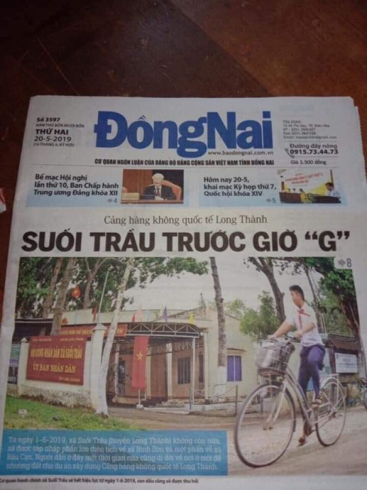 Đã phê duyệt kế hoạch SDĐ 2019 cho sân bay Long Thành và 2 khu TĐC sân bay 365 ha Lộc An Bình Sơn Đã phê duyệt kế hoạch SDĐ 2019 cho sân bay Long Thành và 2 khu TĐC sân bay 365 ha Lộc An Bình Sơn