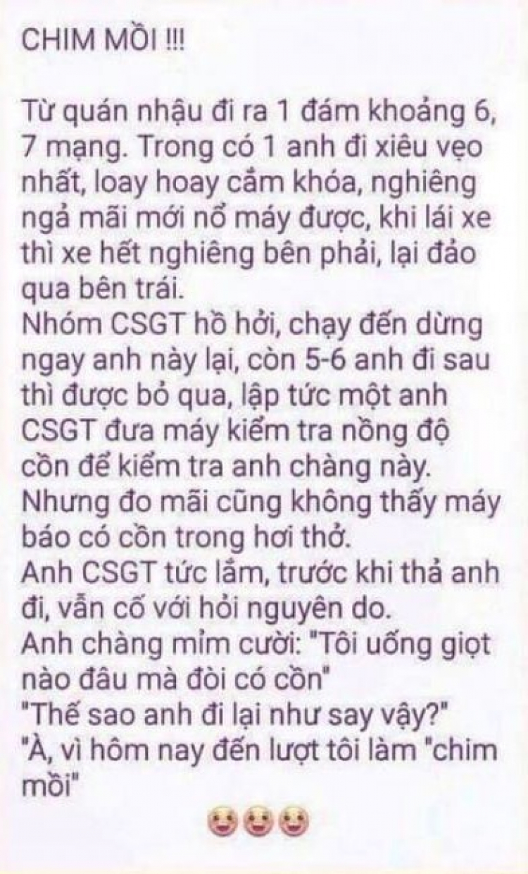 Những câu "cải lí cùn" của các anh tài xế bị CSGT thổi nồng độ cồn ở Bình Thạnh