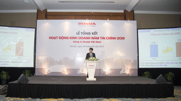 Honda Việt Nam tăng trưởng kỷ lục trong năm tài chính 2019: Doanh số ô tô tăng 150%
