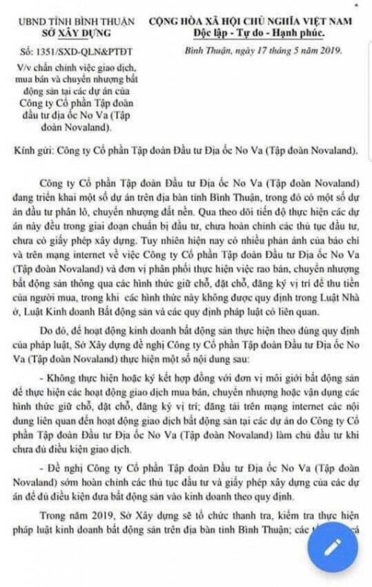 Đại Đô Thi NOVA World 1,000 ha - Có Khả Thi? Đại Đô Thi NOVA World 1,000 ha - Có Khả Thi?