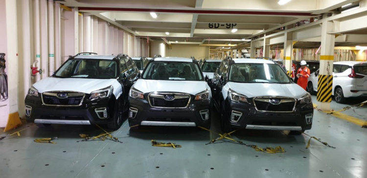 Forester Thái lên tàu về Việt Nam??? Forester Thái lên tàu về Việt Nam???
