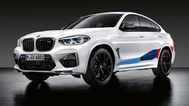 BMW X3 M và X4 M thể thao hơn với gói độ từ M Performance Parts