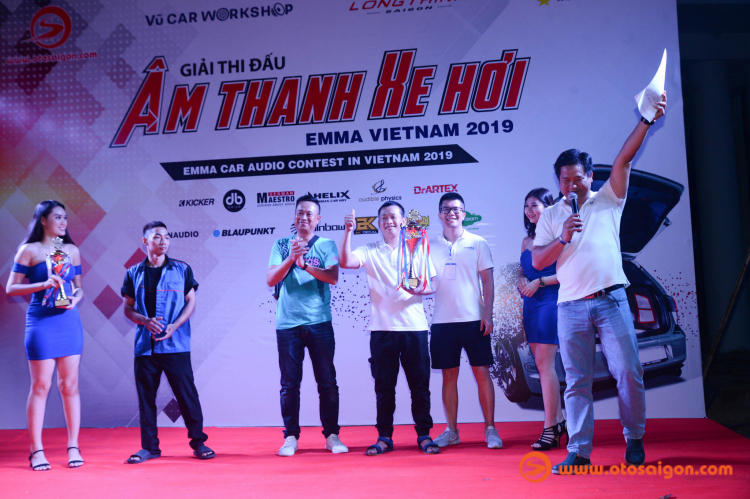 Kết quả Giải thi đấu Âm Thanh Xe Hơi Việt Nam EMMA 2019