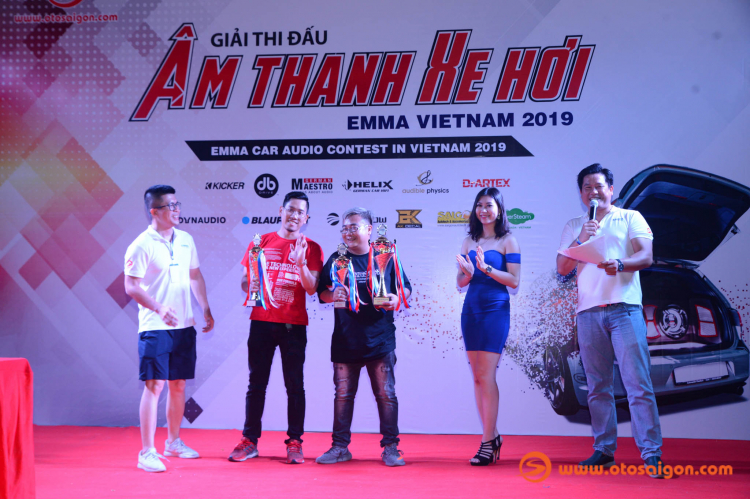 Kết quả Giải thi đấu Âm Thanh Xe Hơi Việt Nam EMMA 2019