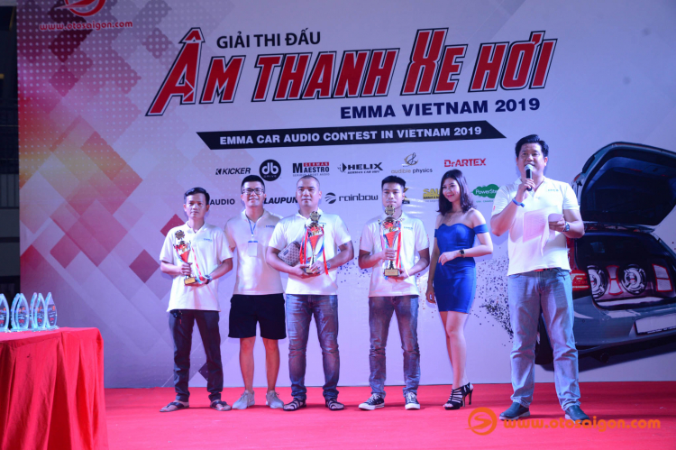 Kết quả Giải thi đấu Âm Thanh Xe Hơi Việt Nam EMMA 2019