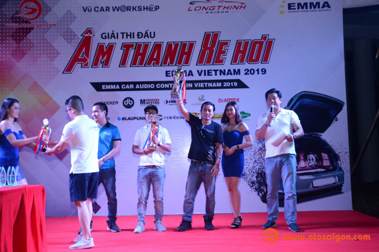 Kết quả Giải thi đấu Âm Thanh Xe Hơi Việt Nam EMMA 2019 Kết quả Giải thi đấu Âm Thanh Xe Hơi Việt Nam EMMA 2019