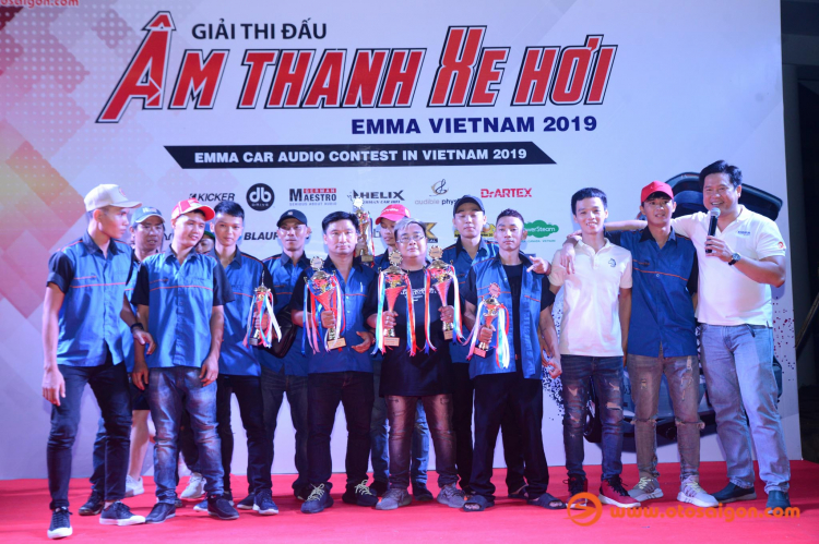 Kết quả Giải thi đấu Âm Thanh Xe Hơi Việt Nam EMMA 2019