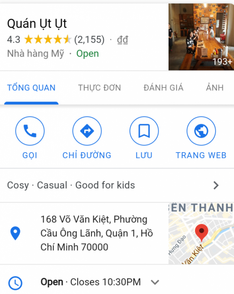 Nhà hàng ăn trưa tiếp khách Quận 1 hoặc Quận 3