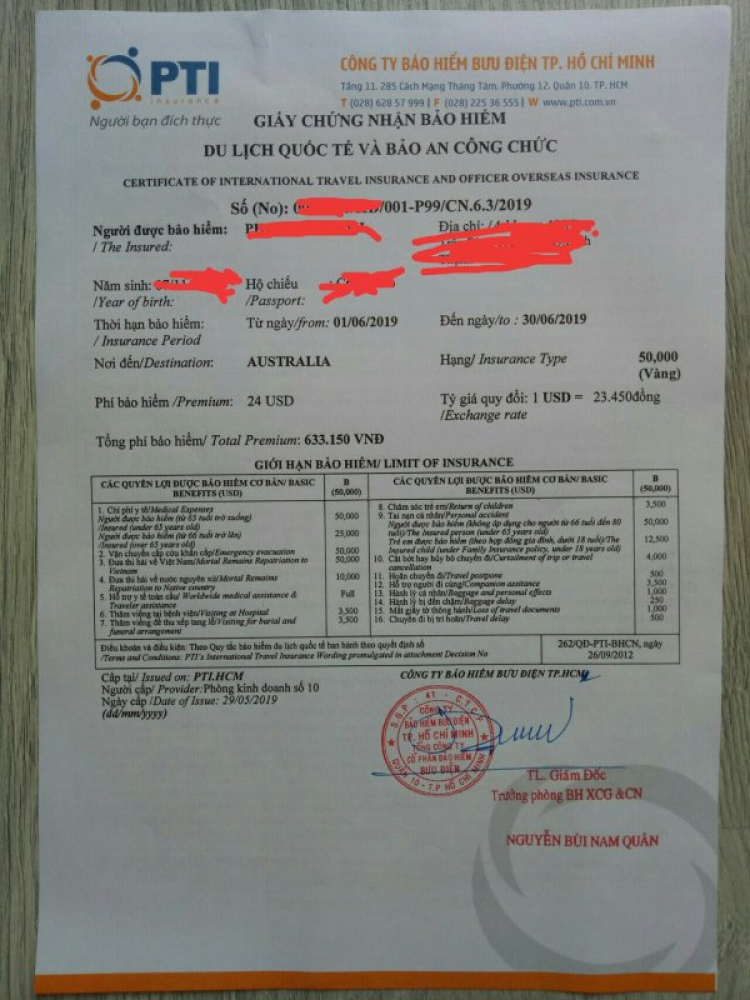 Hỏi mua bảo hiểm du lịch Hỏi mua bảo hiểm du lịch