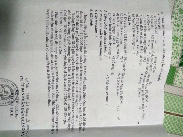 Cập nhật giá nhà phố TT quận 1,3,4,10, Phú Nhuận , Bình Thạnh