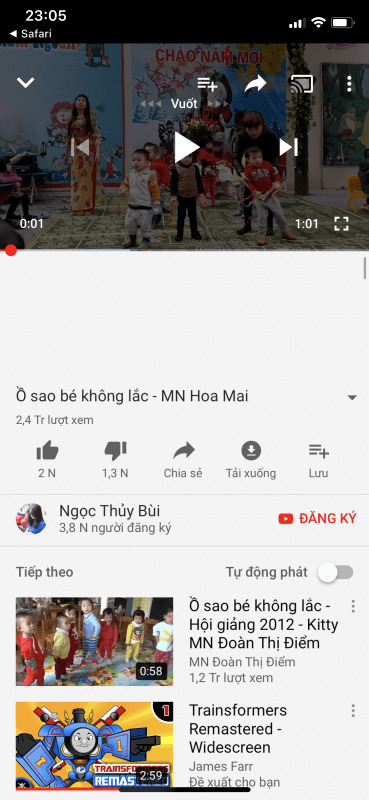 Chuyến nghỉ nghơi cuối tuần ở Đảo Năm Bầu Trị An tháng 6/2019