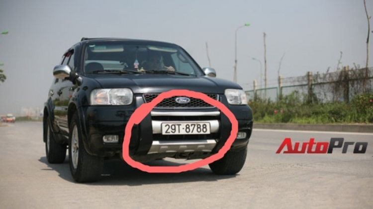 Hỏi về cách lên ga lăng trước ford escape 2002