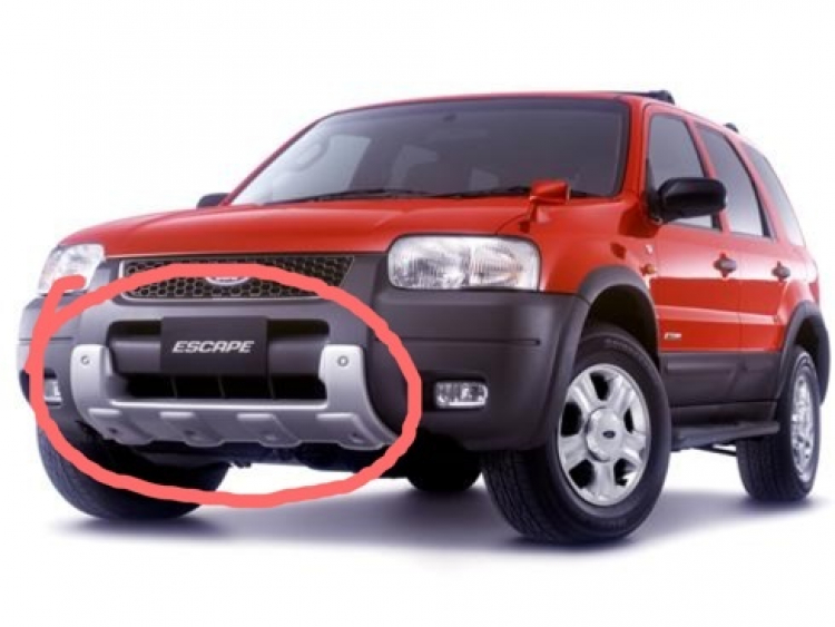 Hỏi về cách lên ga lăng trước ford escape 2002