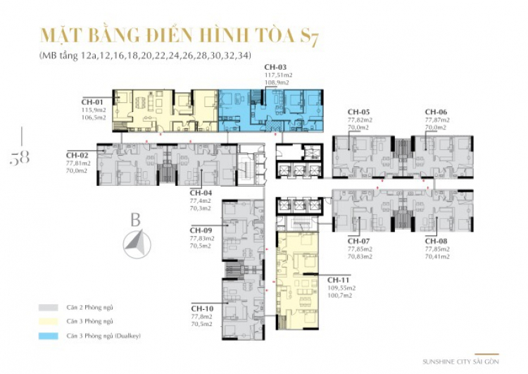 Sunshine Group mở bán đợt đầu toà S1 Sunshine City Sài Gòn