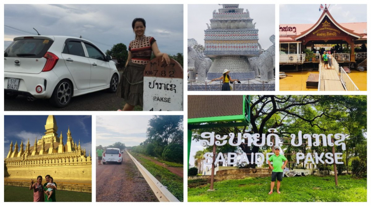 Chân ngắn xuyên Lào - Đường bộ qua Thái đi Pattaya 2500km ngộ hơn fly