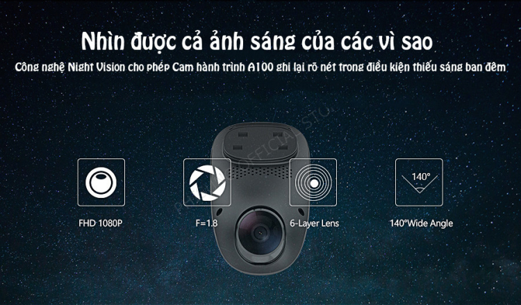 Camera hành trình - Siêu phẩm không thể thiếu cho chiếc ô tô - Bảo hành 12 tháng, 1 đổi 1