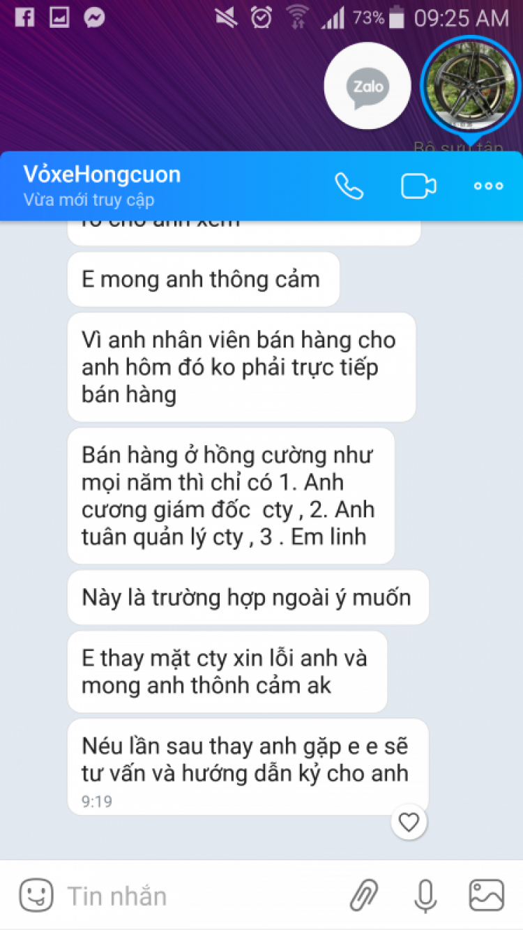 Hồng Cường thay vỏ xe date quá 3 năm